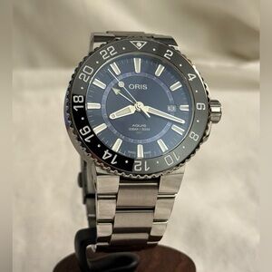 🎄holiday special 🎄Oris Aquis GMT Date Watch 01 798 7754 4135